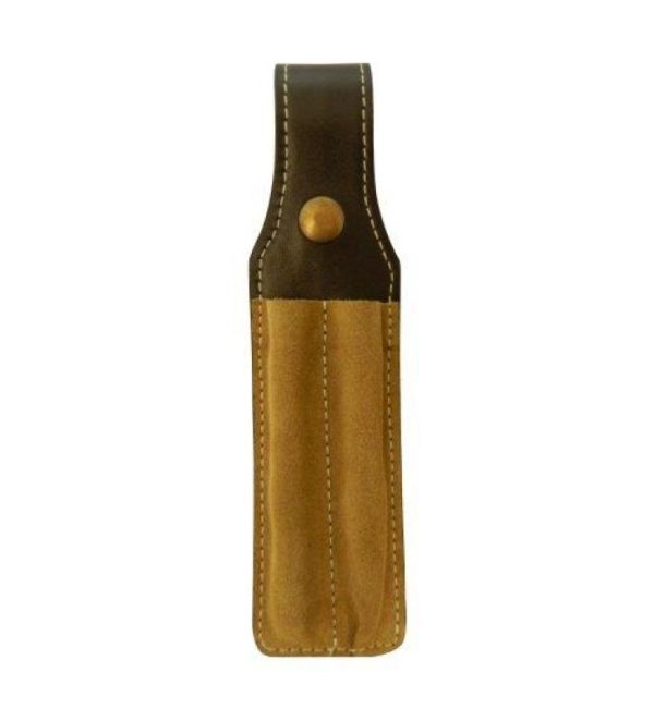 Porta Lapicera De Cuero x 2 - Imagen 2