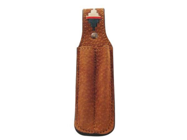 Porta Lapicera De Carpincho Bordado x 2 - Imagen 2