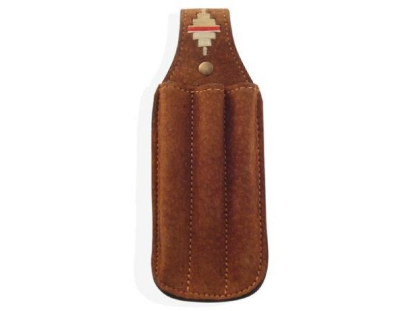 Porta Lapicera De Carpincho Bordado x 3 - Imagen 2