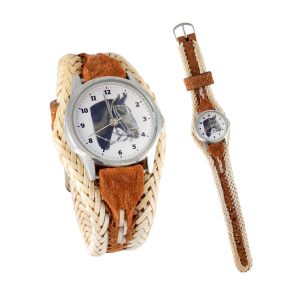 Reloj Con Malla De Carpincho dama